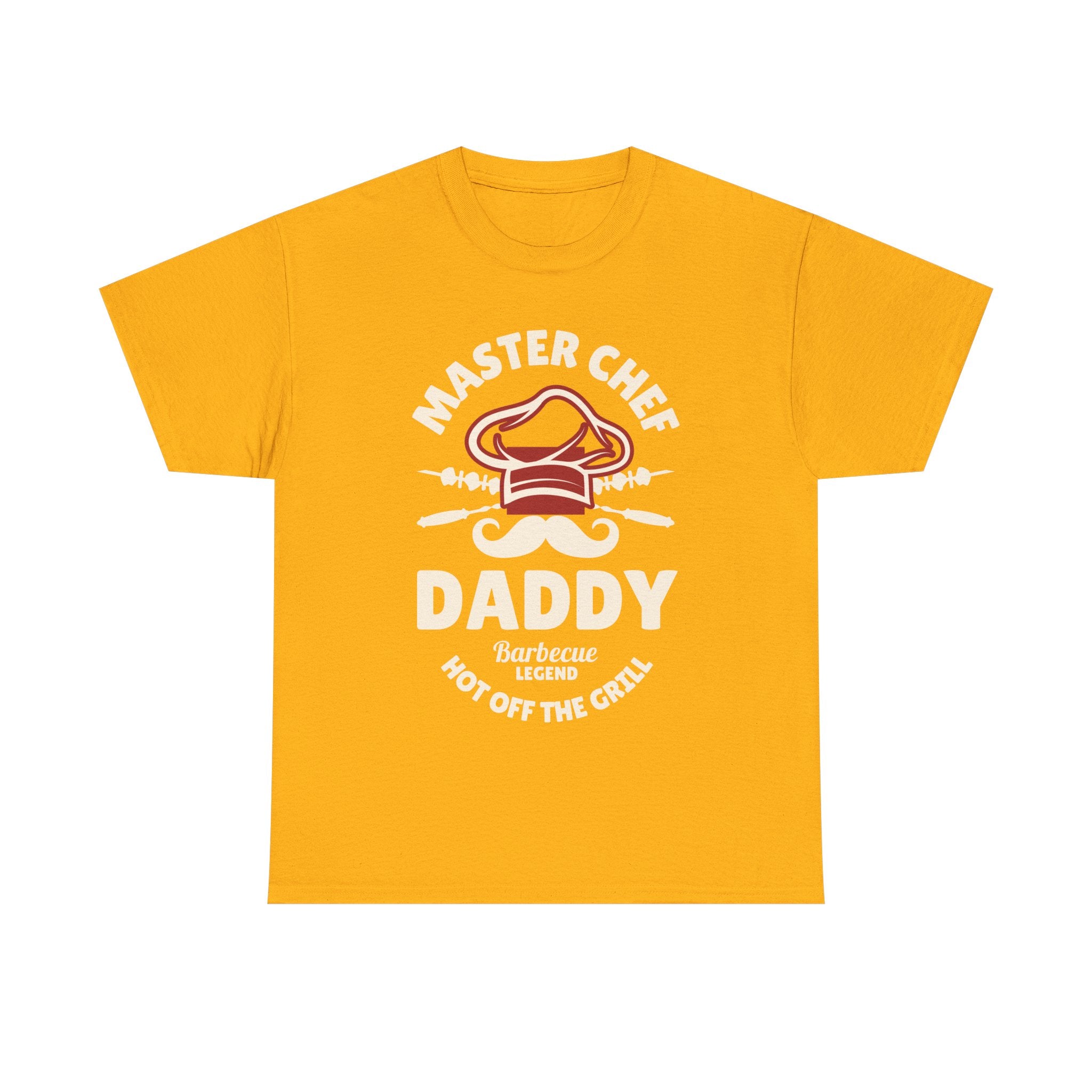 Master Chef Daddy T-Shirt - Funny Dad BBQ Tee Shirt - Fathers Day Dads Birthday Funny Gift NEW