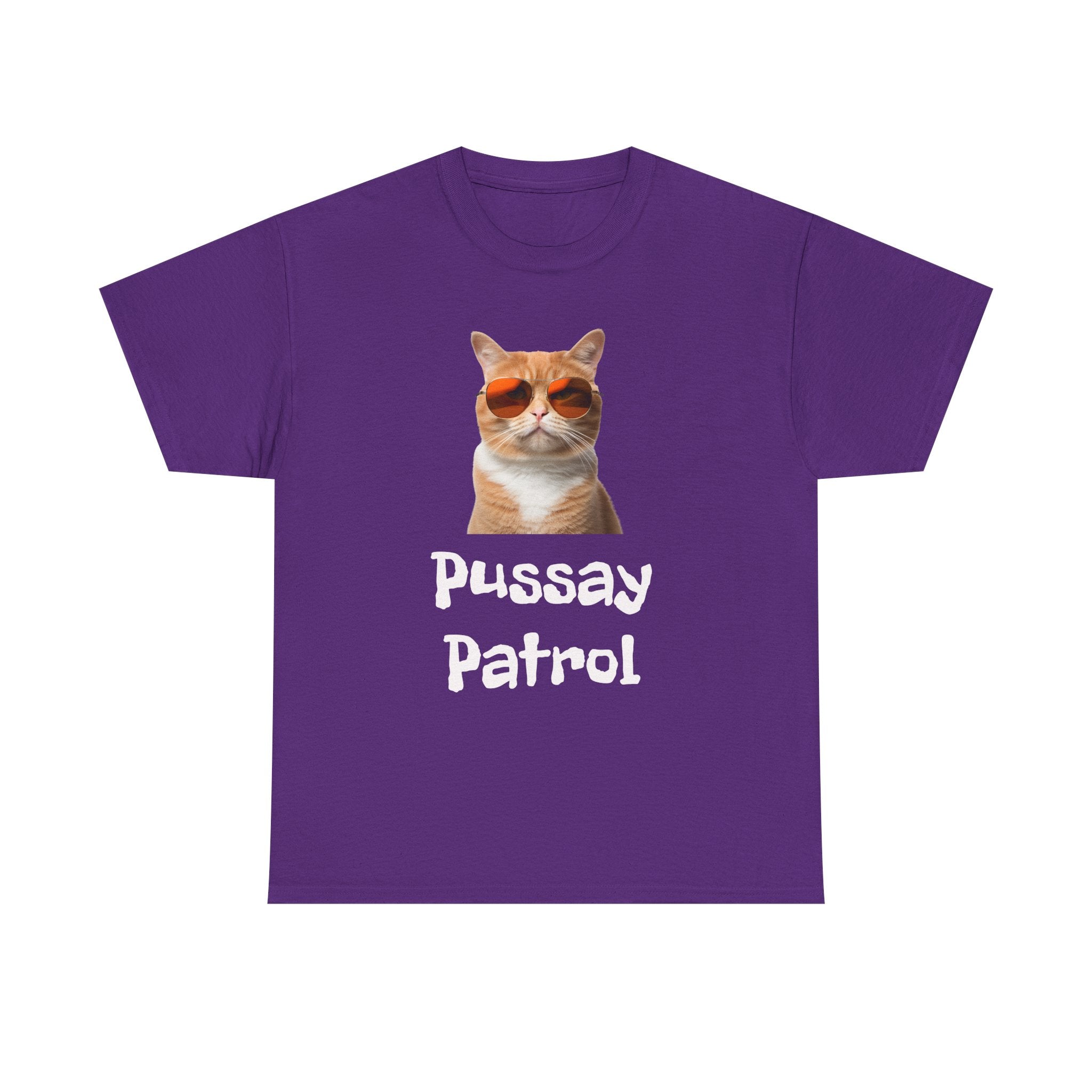 Stag Do Funny T-Shirt - Pussay Patrol- Retro Rude Offensive Pussy Patrol Tee Shirt for Stag Do Hen Do