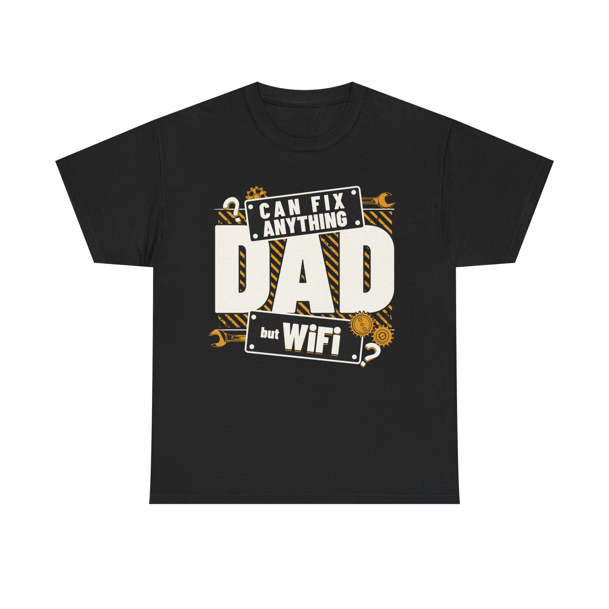 Funny T-Shirt - Dad Can Fix Anything But WiFi - Fathers Day Gift - Dad Birthday Tee Shirt - NEW
