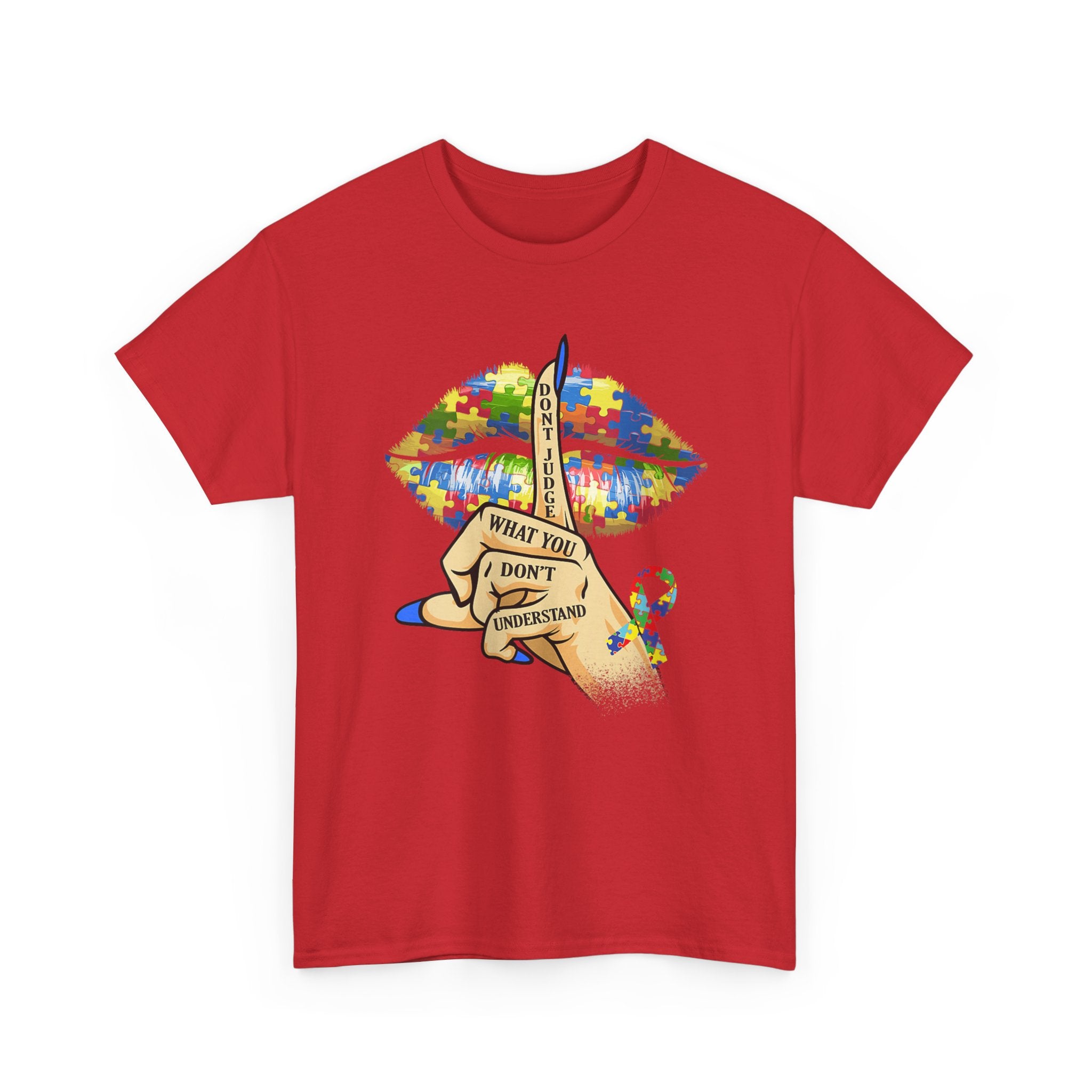 Autism Awareness Tee Shirt - What You Don't Understand - Autistic Puzzle Design T-Shirt