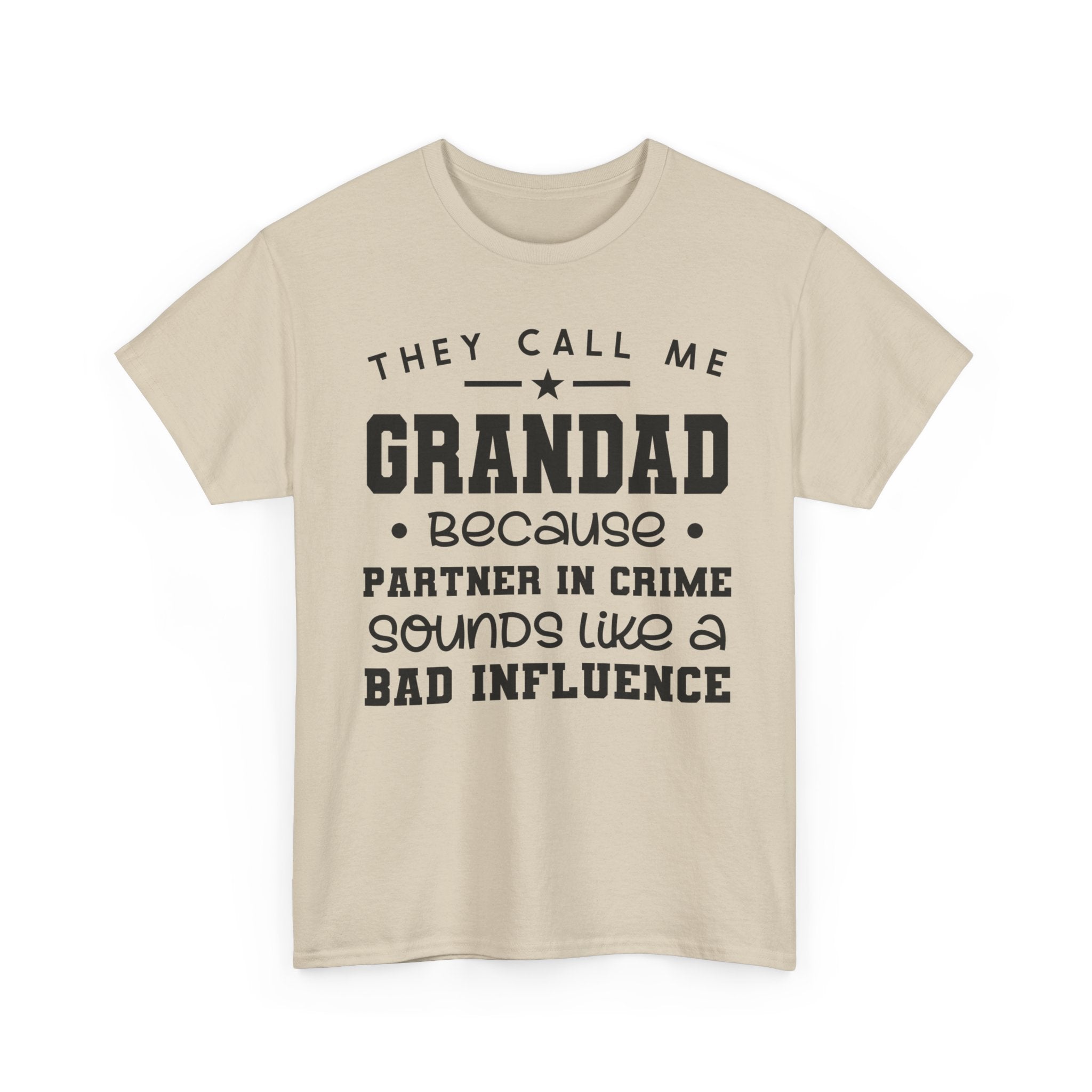 They Call Me Grandad Tee Shirt - T-Shirt For Grandfather - Funny Gift For Grandpa Grandad NEW