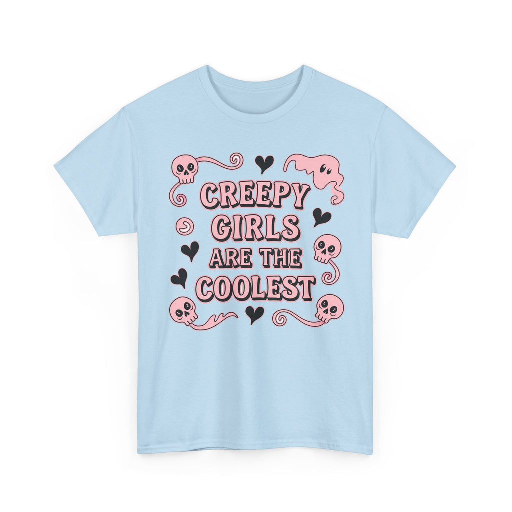 Funny Witch T Shirt - Creepy Girls Are The Coolest - Tee Shirt For Witches - Wicken T-Shirt Gift NEW