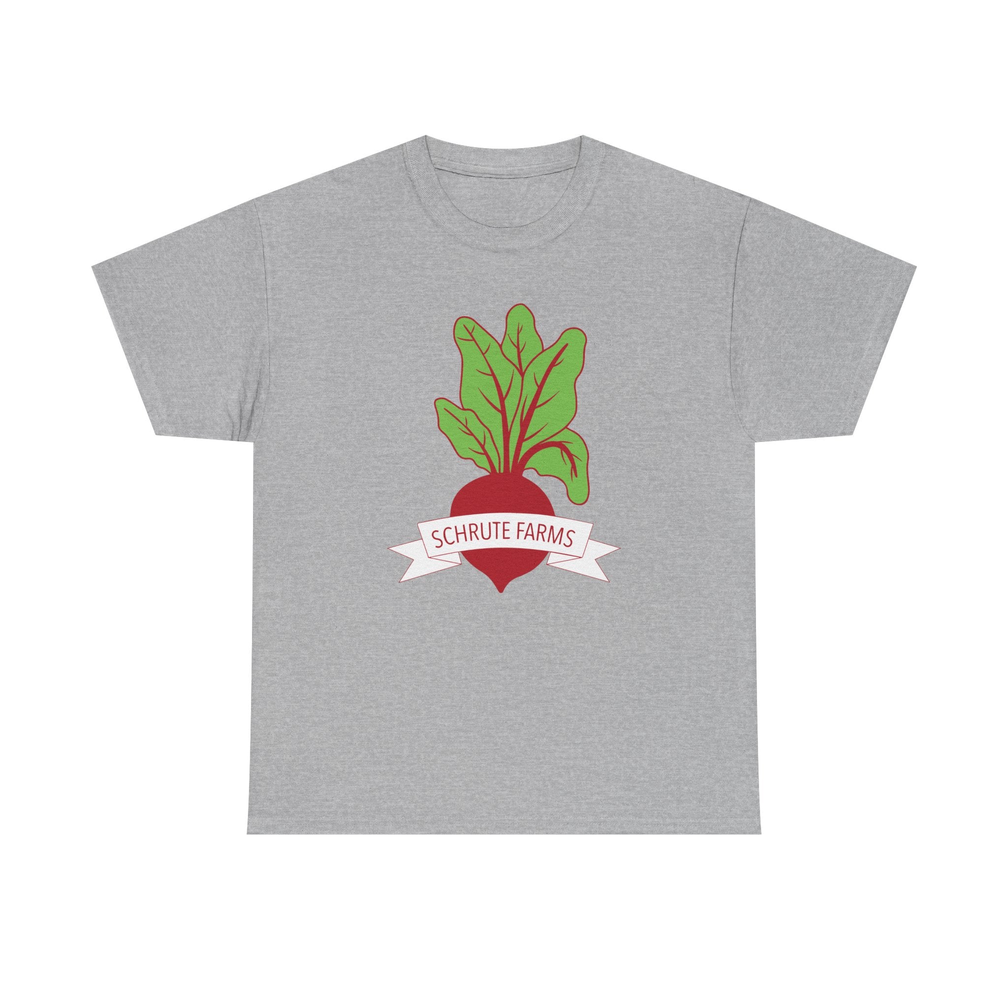 T-Shirt - Schrute Farms Beet Graphic Tee Shirt - Dwight - The Office US - NEW