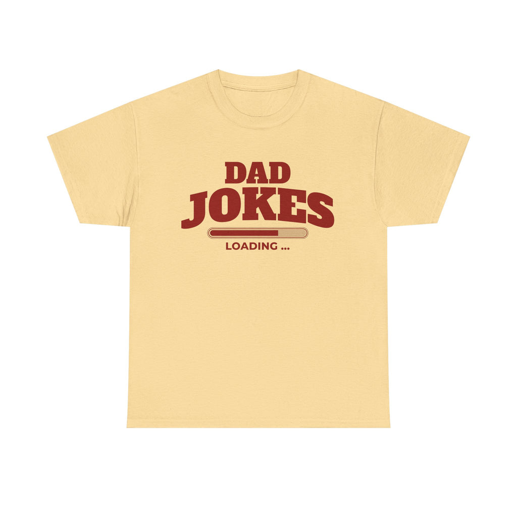 Funny T-Shirt - Dad Jokes Loading - Tee Shirt Gift For Father Dad NEW