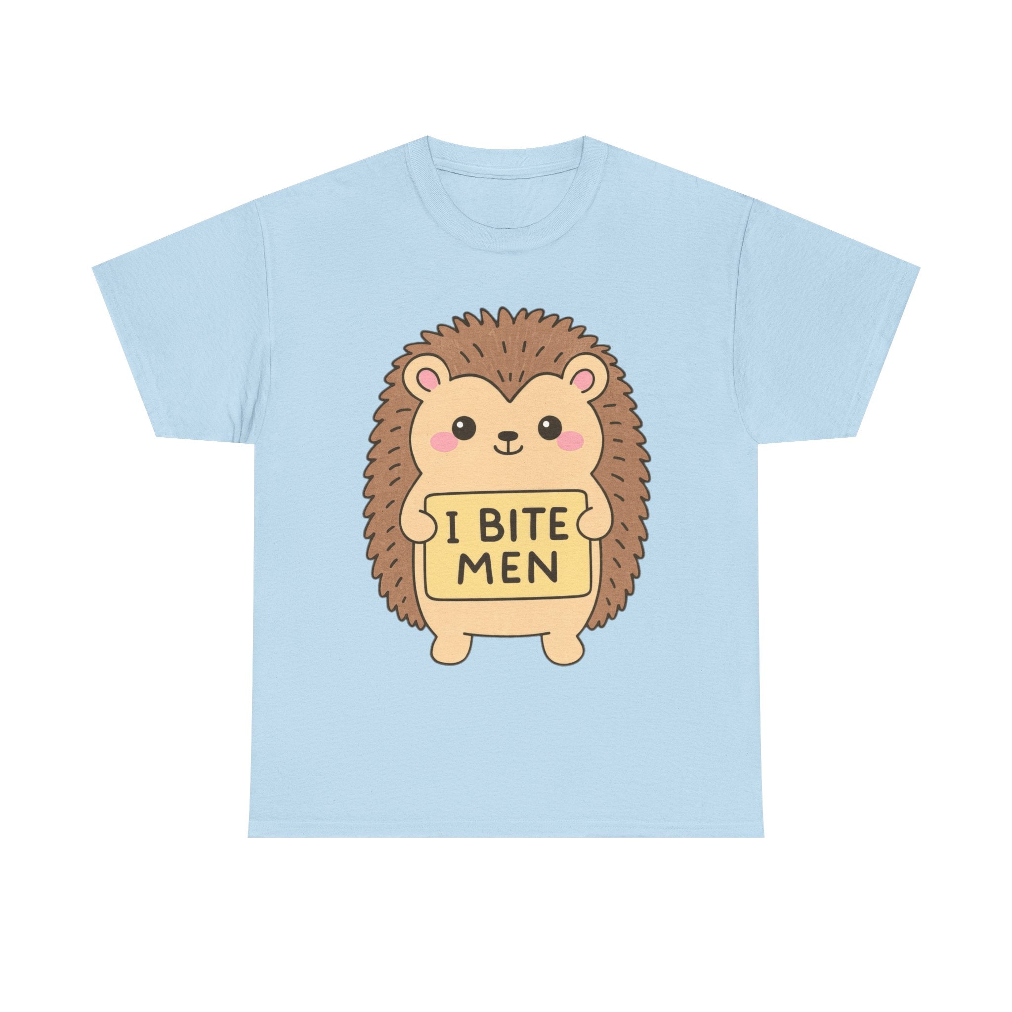 Funny Feminism T-Shirt - I Bite Men - Tee Shirt For Feminist - Anti Patriachy Gift NEW