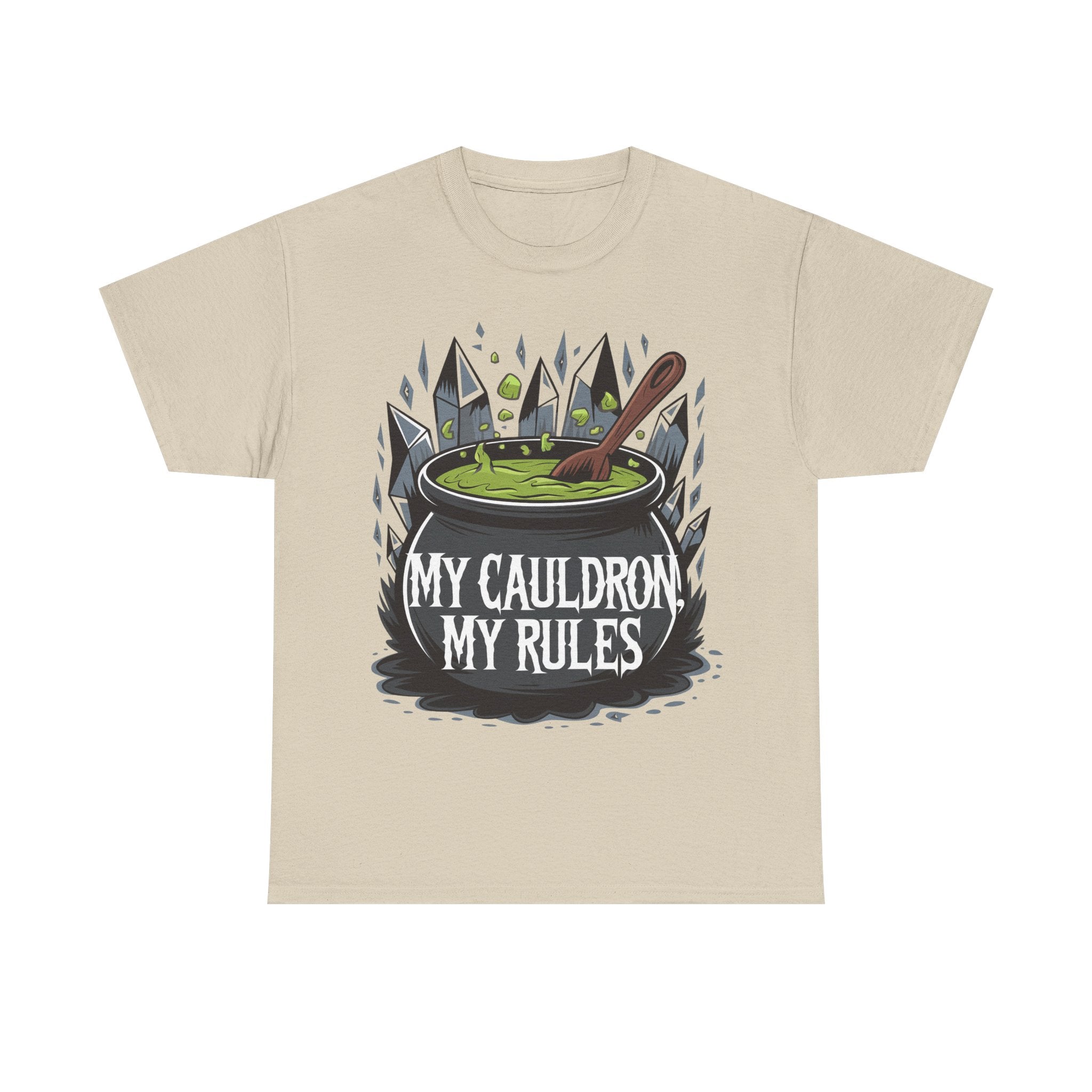 Funny Witch T-Shirt - My Cauldron My Rules - Wicken t Shirt - Gift Tee For Witches NEW