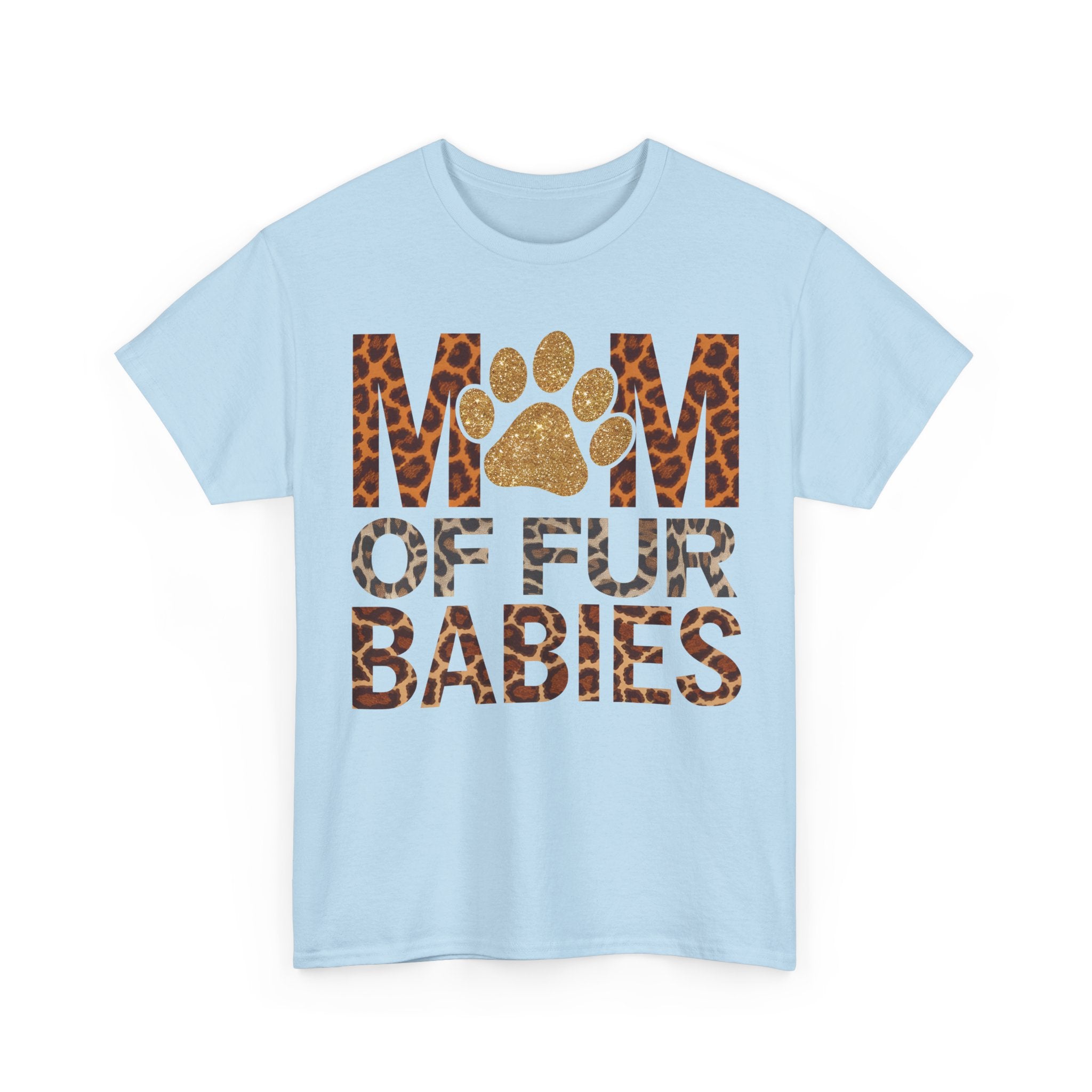 Mum Of Fur Babies Tee Shirt - Dog Lover T-Shirt - Funny Gift For Owner Of Dogs NEW