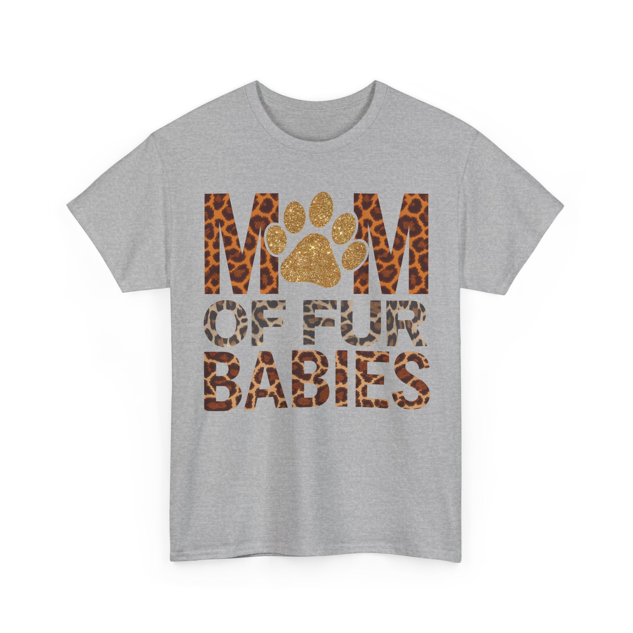 Mum Of Fur Babies Tee Shirt - Dog Lover T-Shirt - Funny Gift For Owner Of Dogs NEW