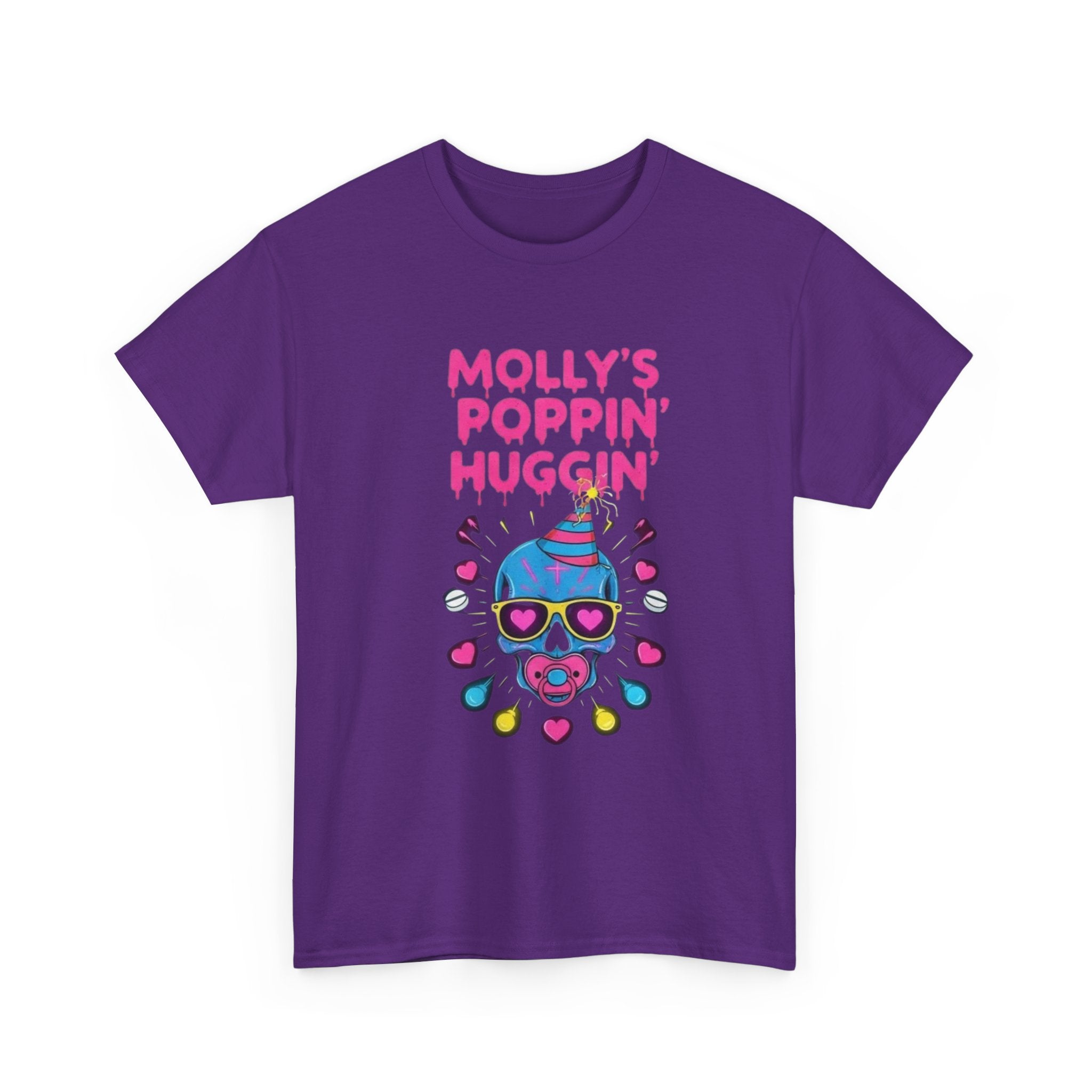 T-Shirt - Mollys Poppin Huggin - Funny Molly Tee Shirt Gift