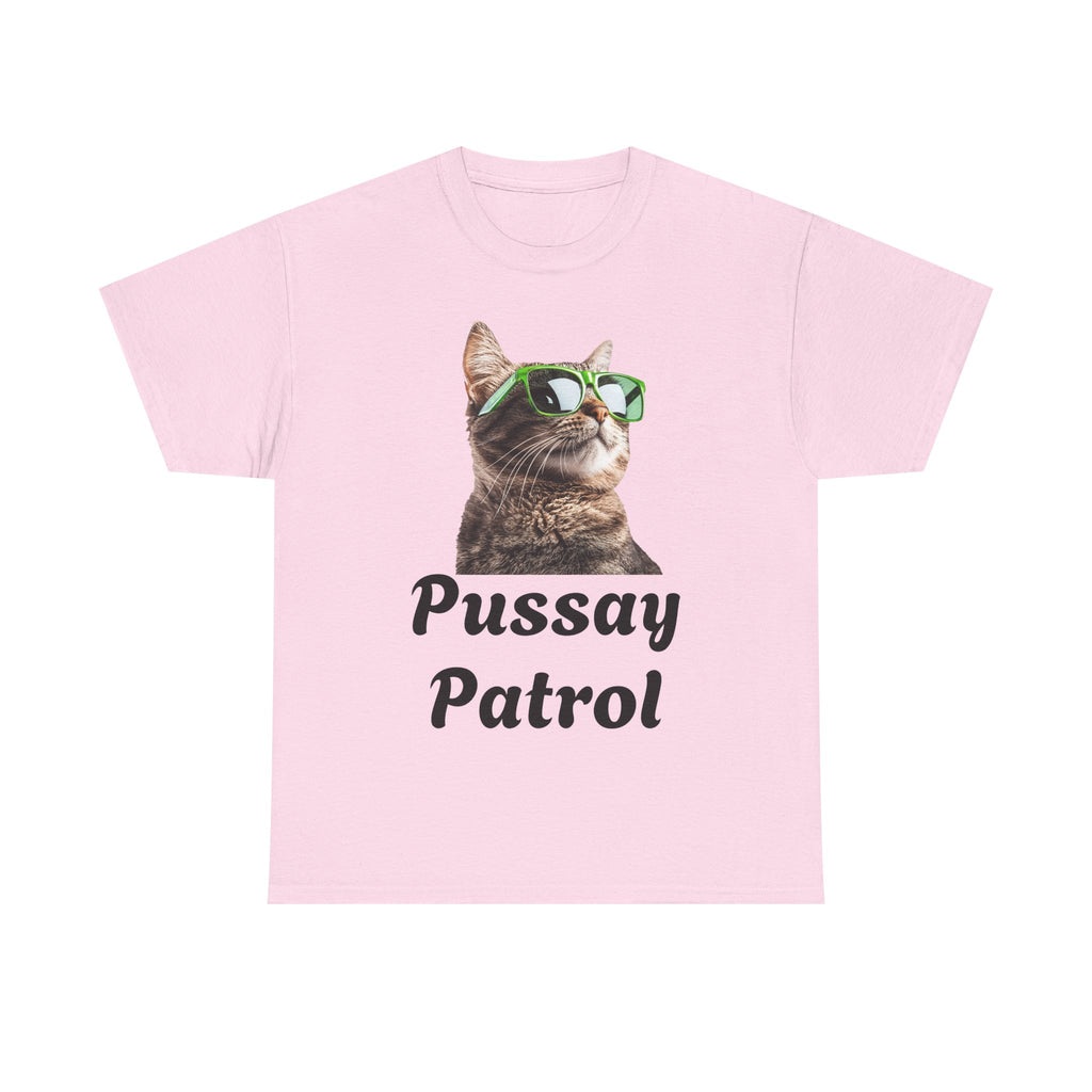 Funny Stag Do T-Shirt - Pussay Patrol - Inbetweeners - Rude Adult Tee Shirt Pussy Patrol