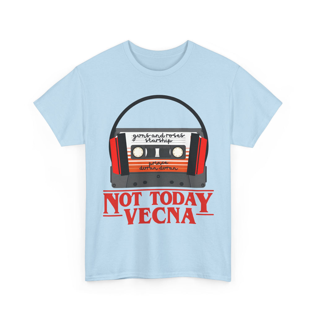 Not Today Vecna Cassette T-Shirt - Retro Stranger Things Tee Shirt - NEW