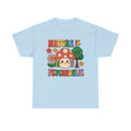 Psychedelic Mushroom T‑Shirt - Nature Is Psychedelic - Retro Floral Tee Shirt Gift NEW