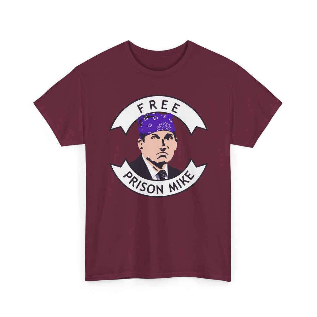 Free Prison Mike T-Shirt - Funny The Office U.S. Tee Shirt - Michael Scott Gift