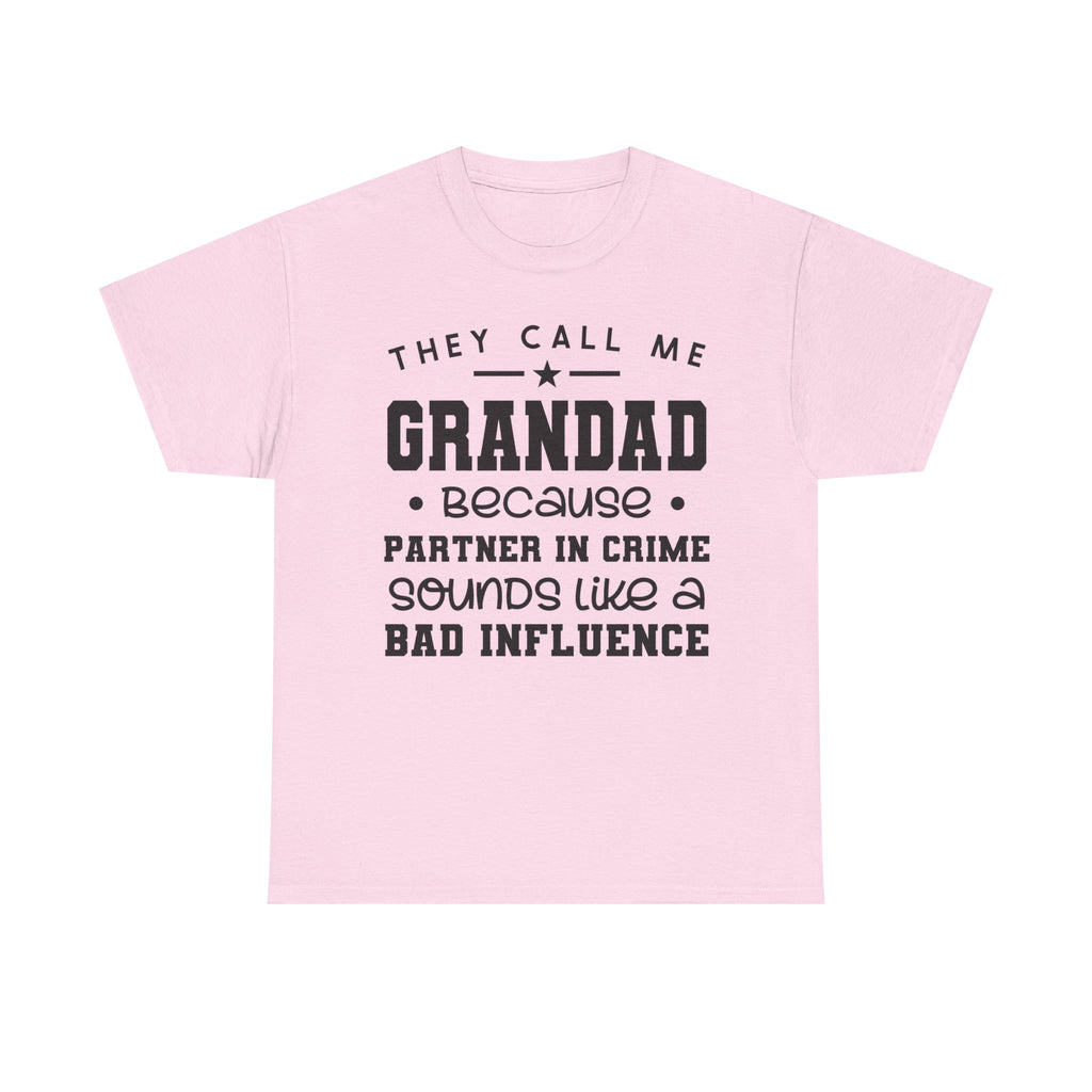 They Call Me Grandad Tee Shirt - T-Shirt For Grandfather - Funny Gift For Grandpa Grandad NEW