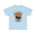 Let's Bang Drumset T-Shirt - Retro Drummer Band Tee Shirt Gift