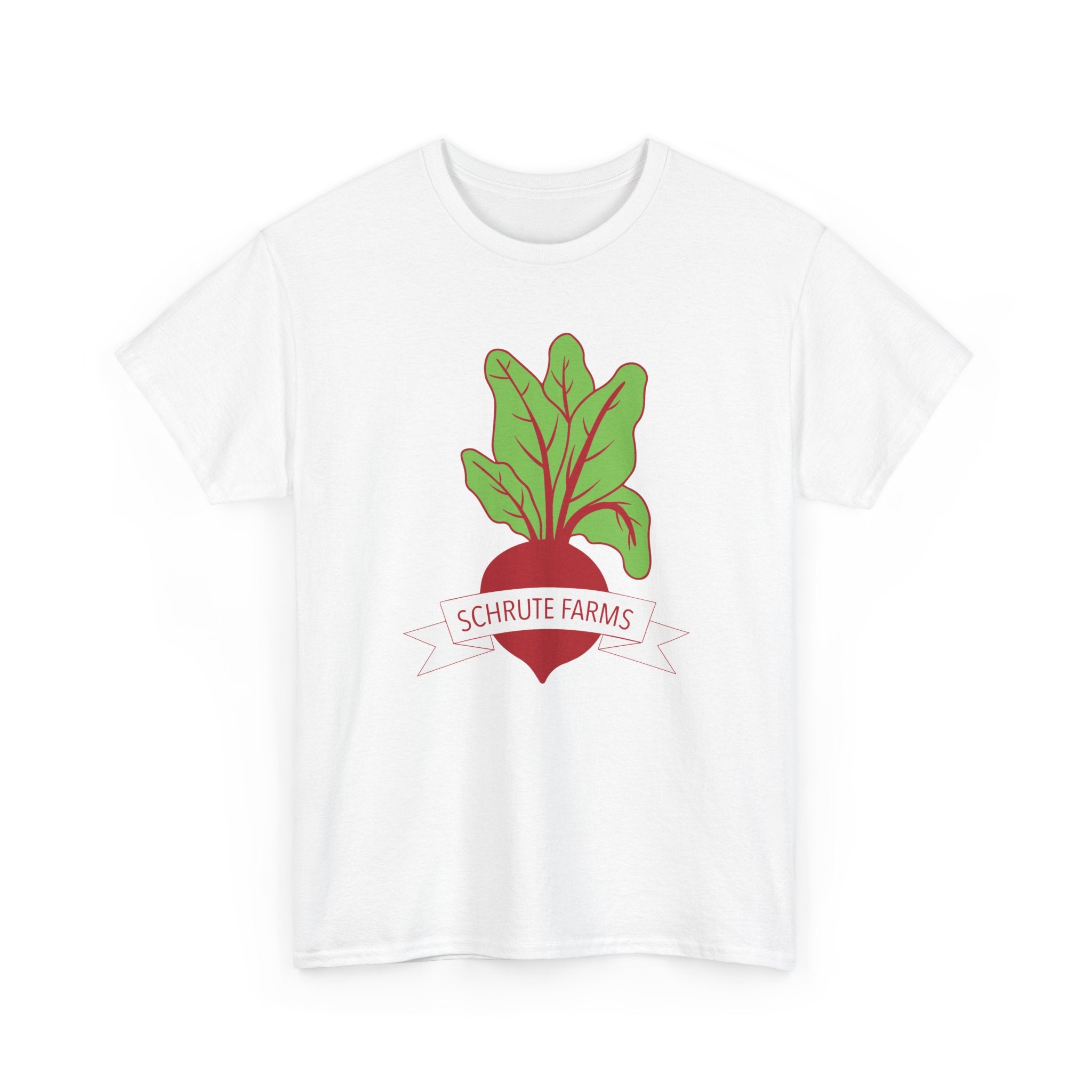 T-Shirt - Schrute Farms Beet Graphic Tee Shirt - Dwight - The Office US - NEW