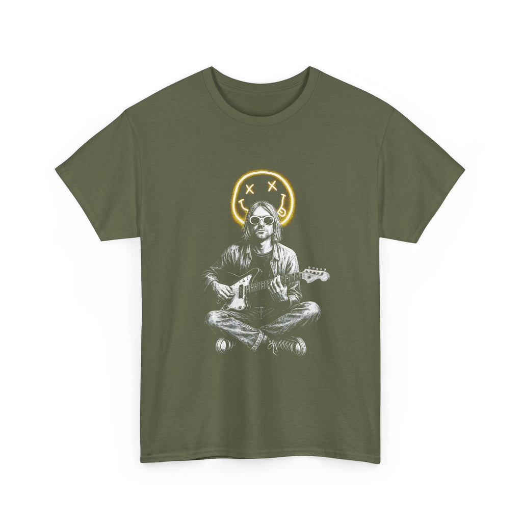 Grunge Guitarist Tee Shirt - Kurt Cobain Nirvana Retro Vintage Graphic T-Shirt - NEW