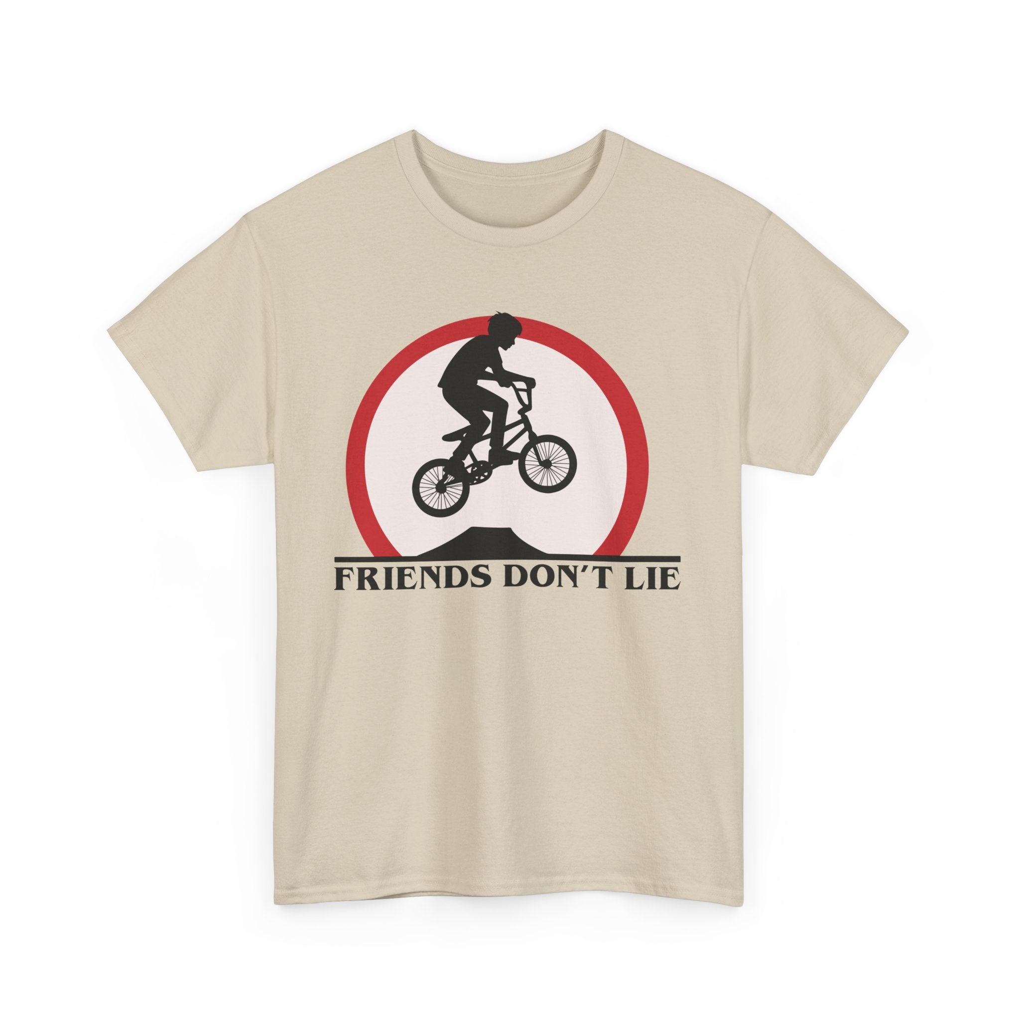 T‑Shirt - Friends Don't Lie - Stranger Things - BMX Rider Graphic Tee
