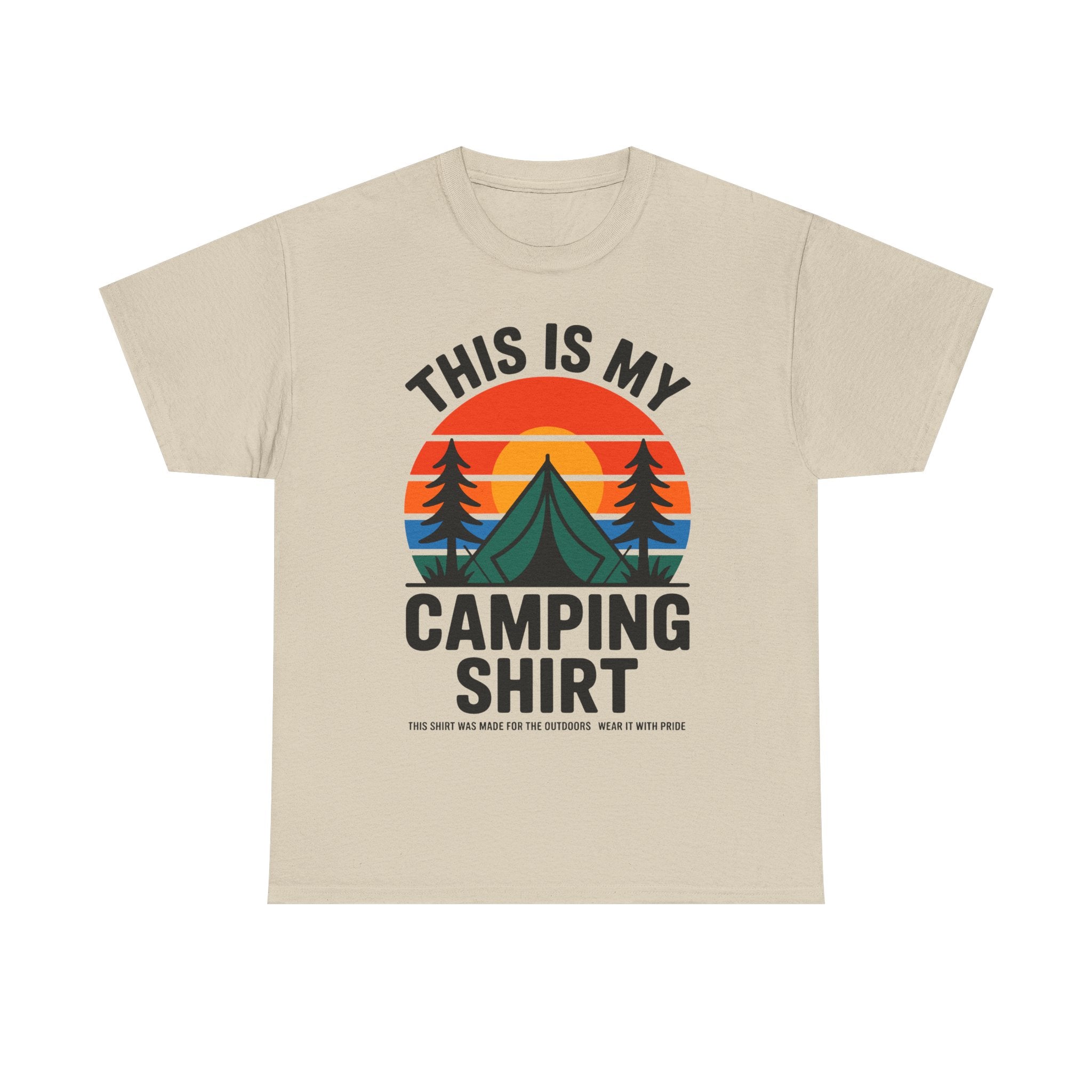 This Is My Camping Shirt - Funny Vanlife T Shirt Gift For Campers -  Tee Gift For Vanlifers
