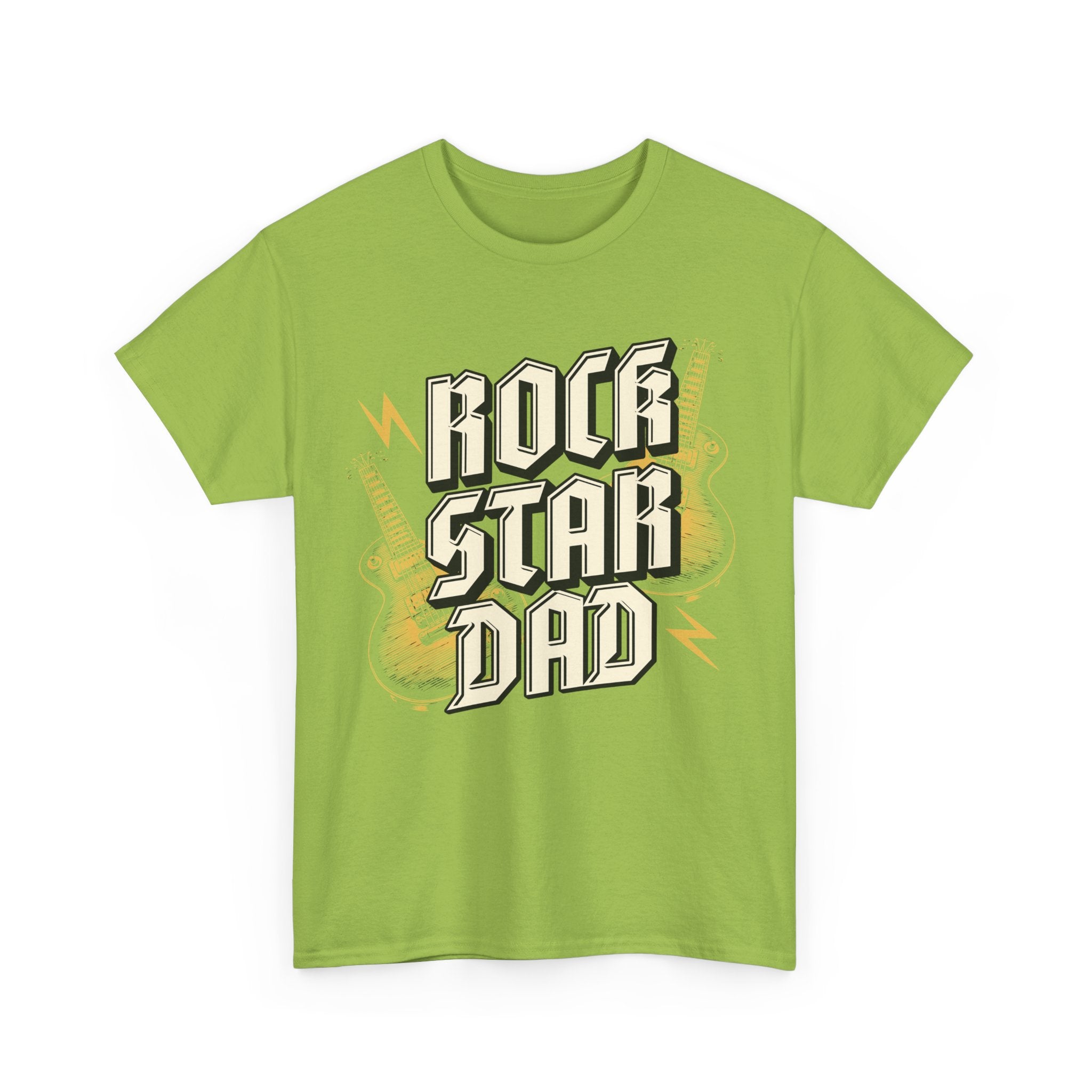 Rock Star Dad T-Shirt - Fathers Day Dads Birthday Gift Tee Shirt - NEW