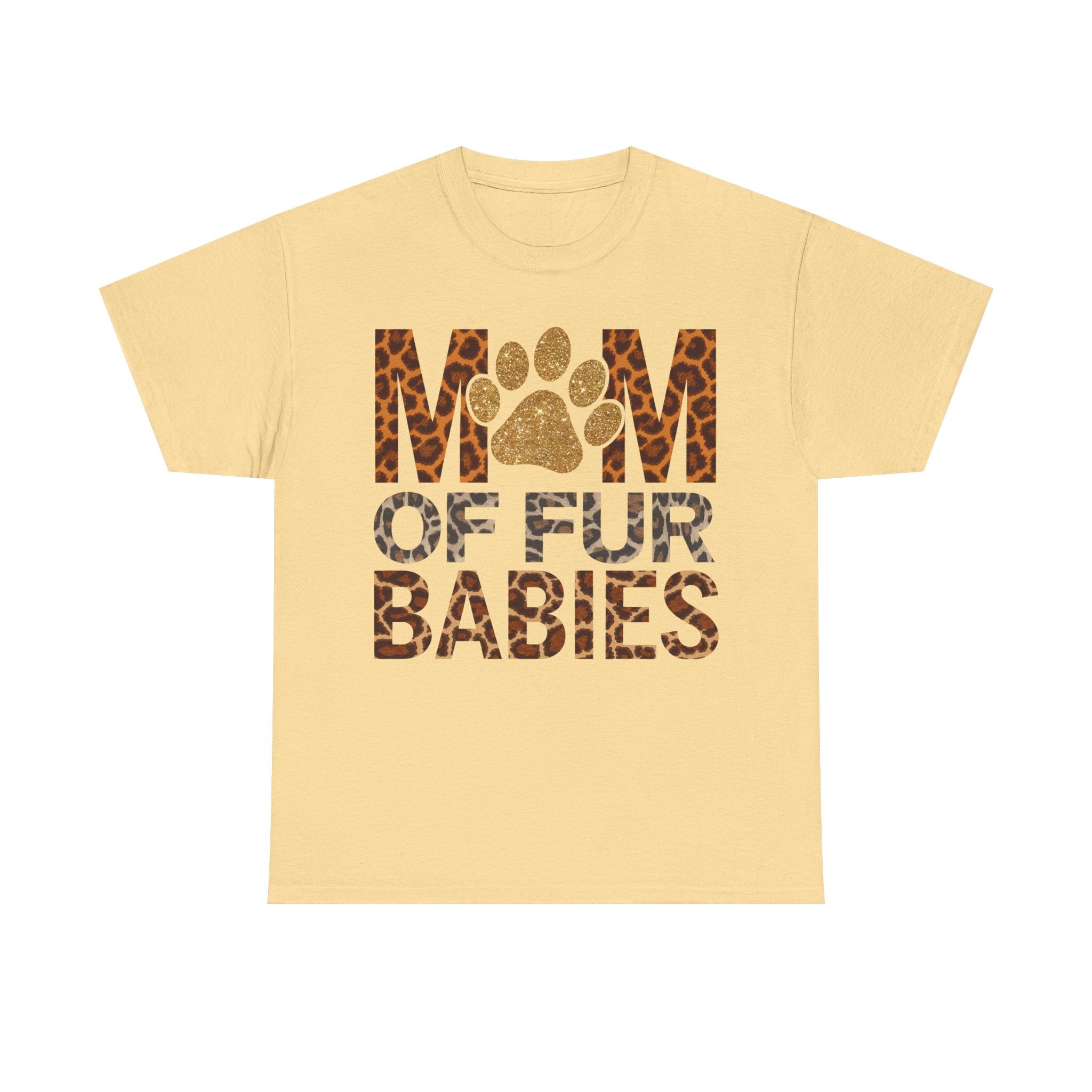 Mum Of Fur Babies Tee Shirt - Dog Lover T-Shirt - Funny Gift For Owner Of Dogs NEW