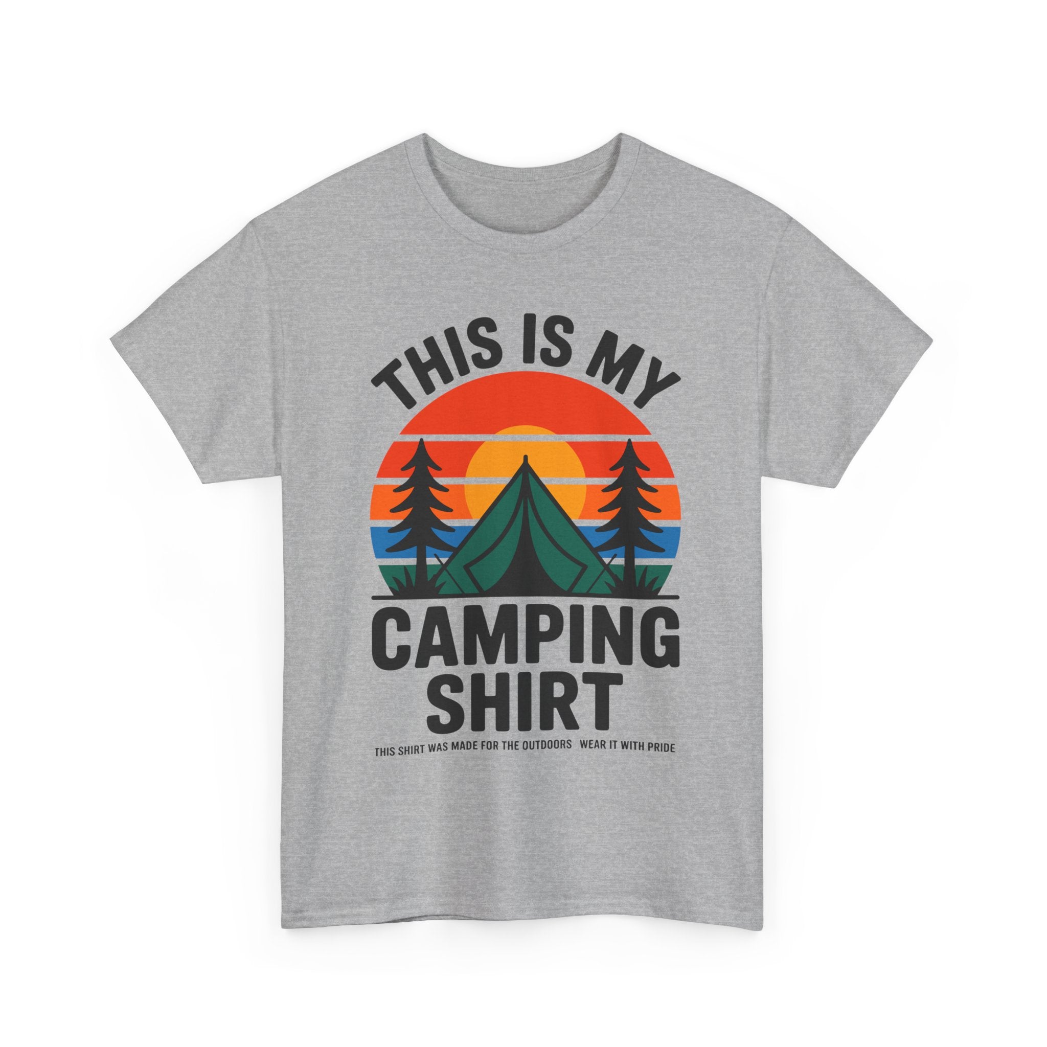 This Is My Camping Shirt - Funny Vanlife T Shirt Gift For Campers -  Tee Gift For Vanlifers